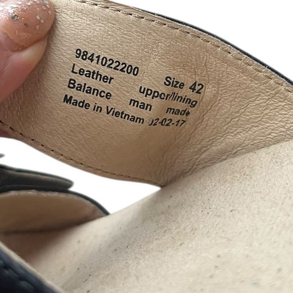 Dansko Sophie Sandals Women's 42 US 11.5-12 Slides Black Leather - 9841022200 - Picture 7 of 8